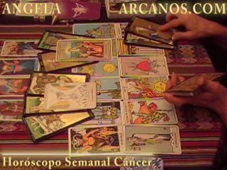 Horoscopo Cancer del 20 al 26 de diciembre 2009 - Lectura del Tarot