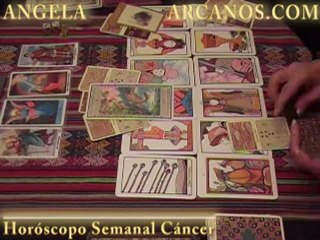 Horoscopo Cancer del 25 al 31 de octubre 2009 - Lectura del Tarot