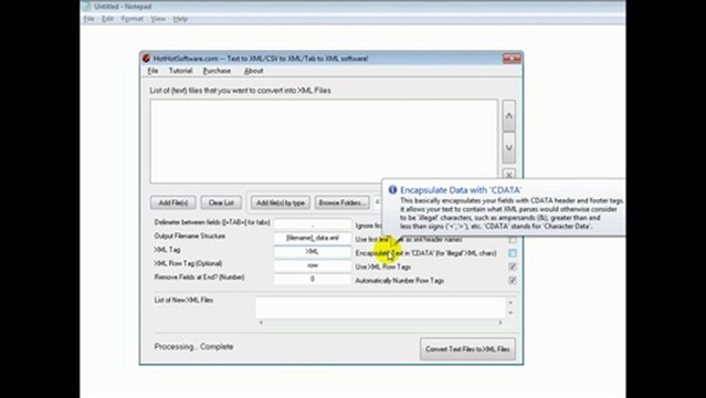 How to convert text to xml, convert tab to xml, and convert csv files to xml
