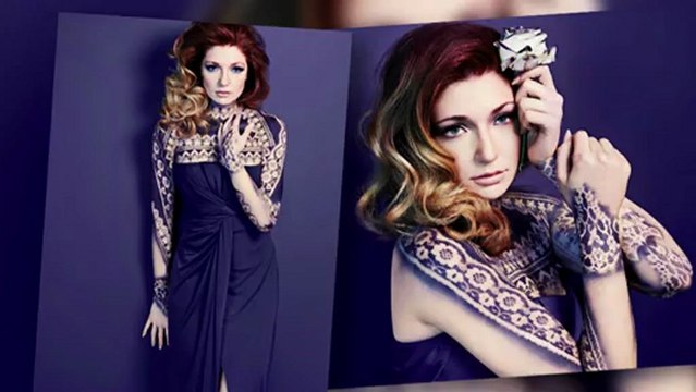 Nicola Roberts Becomes a Human Canvas For Dulux Advert