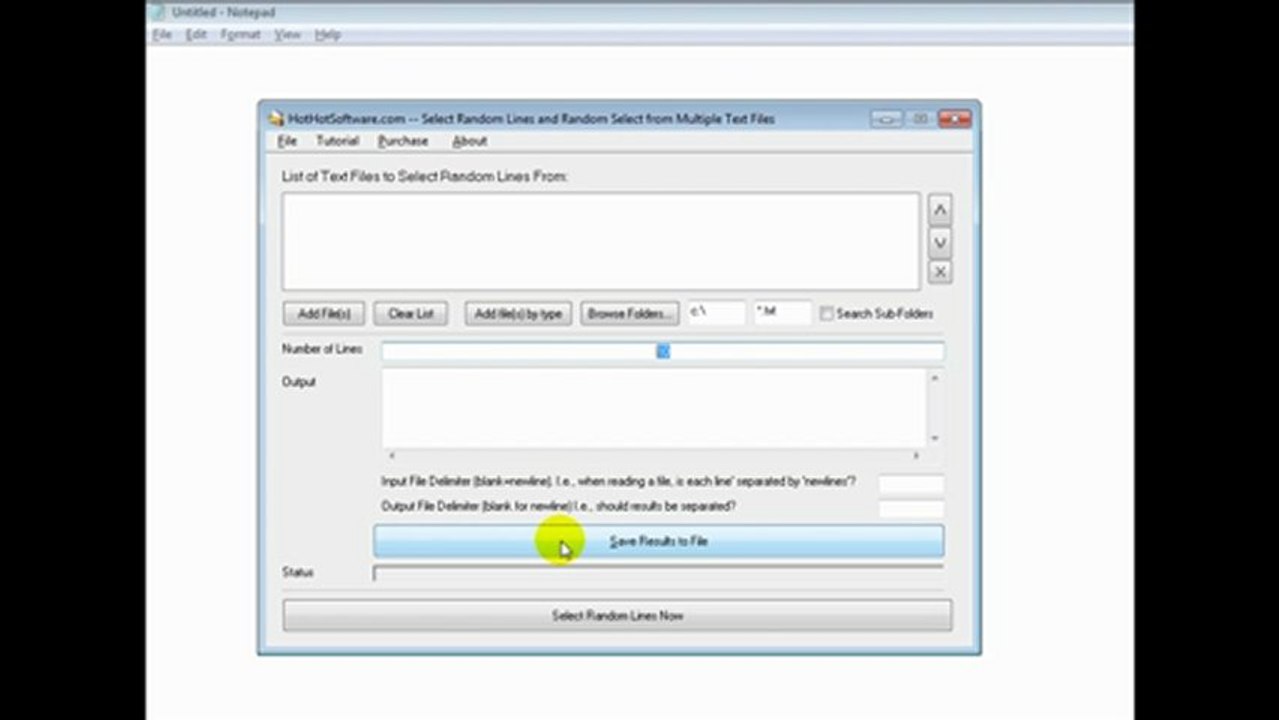 How to Select Random Lines and Random Select from Multiple Text Files