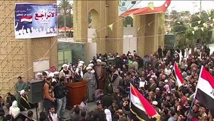 Irak: manifestation à Bagdad contre le 1er ministre