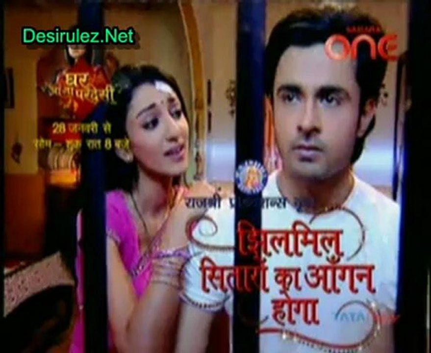 Jhilmil Sitaron Ka Aangan Hoga  25th January 2013  pt2