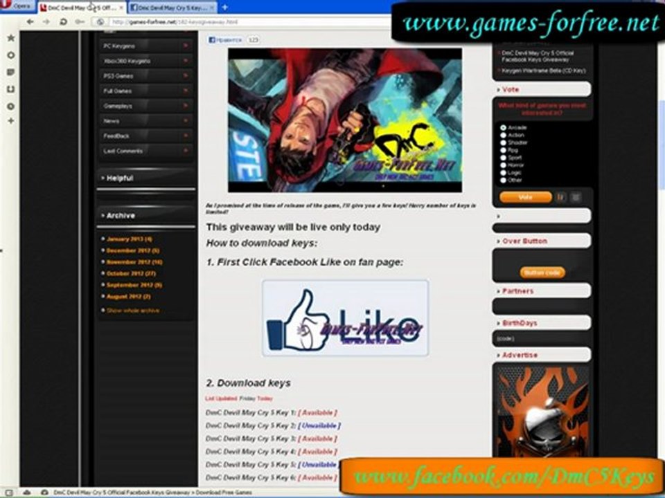 Download DMC Devil May Cry 5 Codes For PC