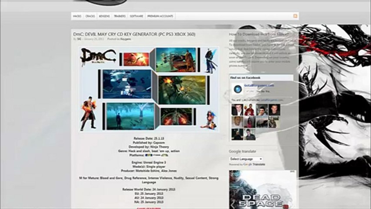 Télécharger Dmc Devil may cry 5 CD key