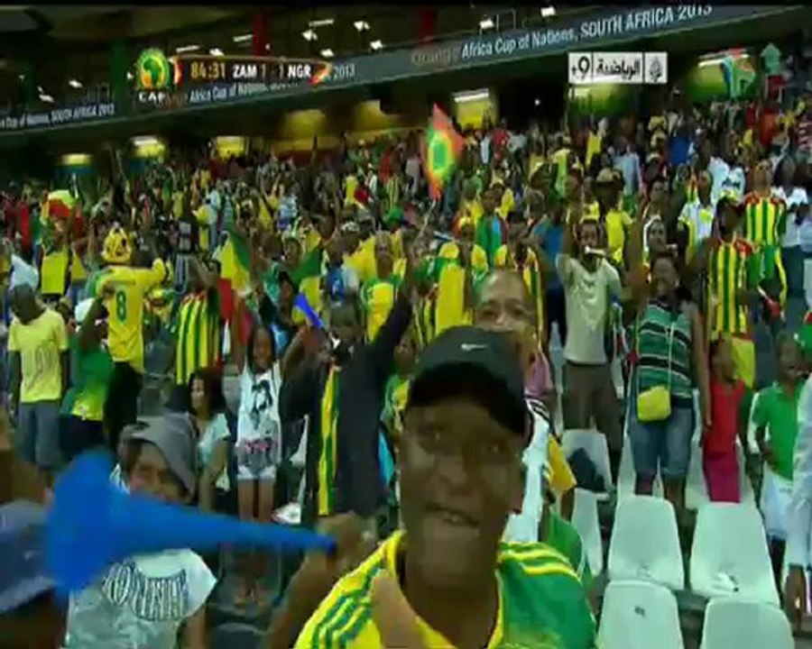Zambia 1 - 1	 Nigeria