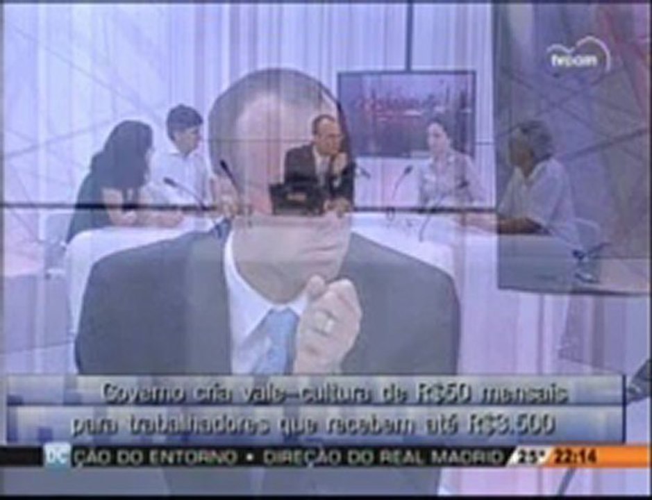 Padre Vilson no Conversas Cruzadas 1 24/01/2013