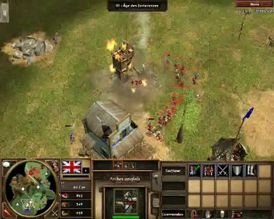 Age of Empires III : TAD : Britannique vs Français