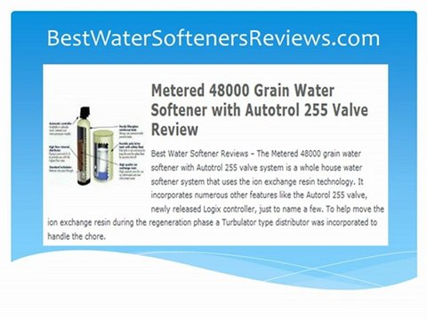 Water Softener Reviews - Top 10 Water Softeners