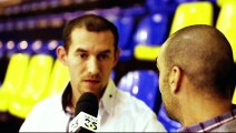 Jerome Alonzo rencontre Vincent Berard Manager général des Sharks d'Antibes