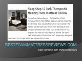 Memory Foam Mattress Reviews - Top 10 Memory Foam Mattresses