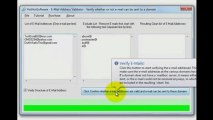 How to E-Mail Validator - check if an e-mail address exists and is valid by using the mailserver