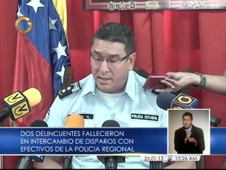 Mueren dos integrantes de la banda del "Niño Guerrero" tras enfrentarse al Cicpc