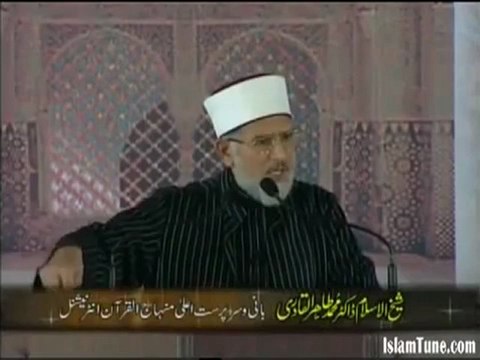 On behalf of Indian Muslims I salute and say thanks to Shaykh ul Islam Dr Tahir ul Qadri for his incredible words for us