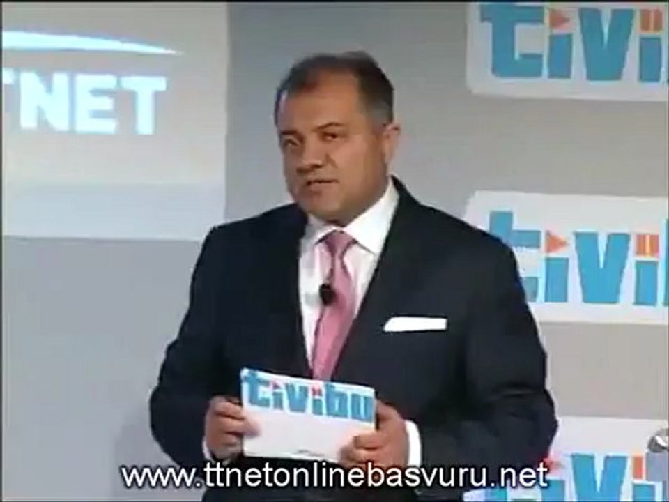Tahsin Yılmaz - Tivibu Web Basın Toplantısı - 24 şubat 2010 www.ttnetonlinebasvuru.net