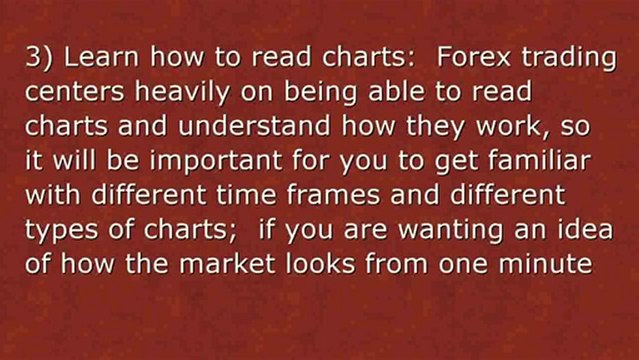 3 Tips For Getting Started With Forex