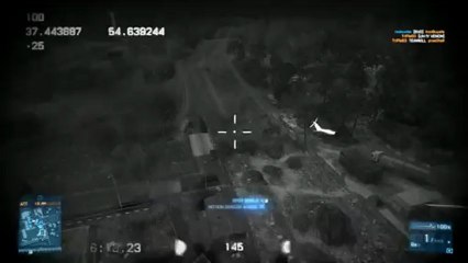 Battlefield 3 (BF3): MAV Helicopter Kill!