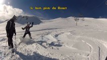 Gopro Ski-Dans la poudreuse aux Sybelles