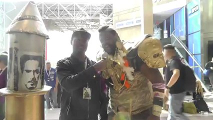 NYCC 2012 B.A. Baracus _Mr T Cosplay