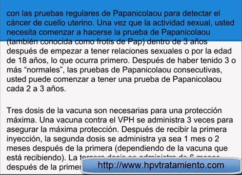 10 cosas que necesitas saber sobre la vacuna del VPH