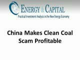 China Makes Clean Coal Scam Profitable
