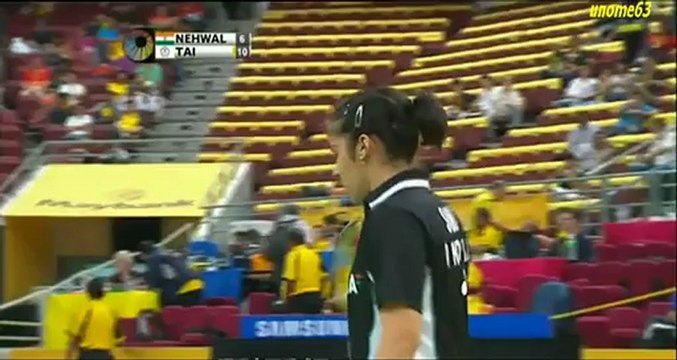 MAYBANK Malaysia Open 2013 ~ WSSF ~ Tzu Ying Tai[TPE] vs Saina Nehwal[IND] ~ Part 1