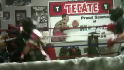 Nikko sparring Angel Cordon1-24-13