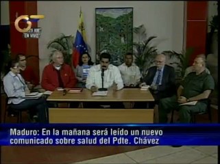 Vicepresidente Maduro regresa de La Habana luego de haber visitado al presidente Chávez
