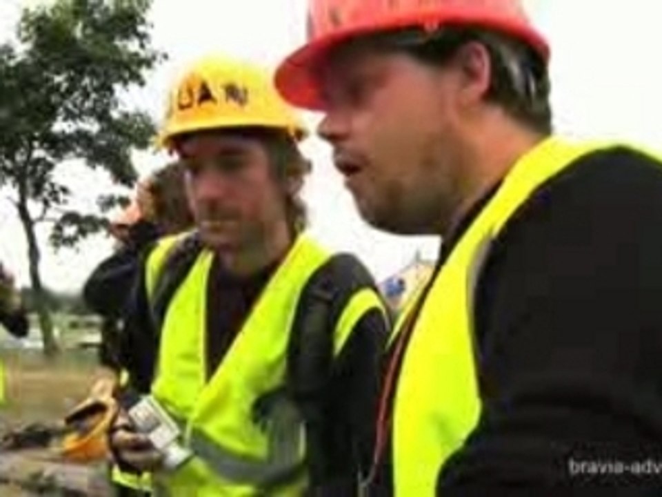 Making-off Publicité Sony Bravia