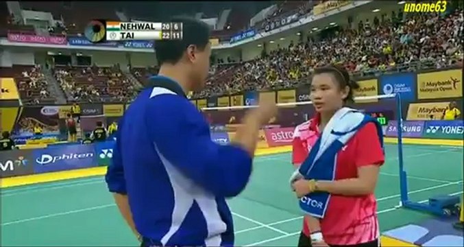 MAYBANK Malaysia Open 2013 ~ WSSF ~ Tzu Ying Tai[TPE] vs Saina Nehwal[IND] ~ Part 2