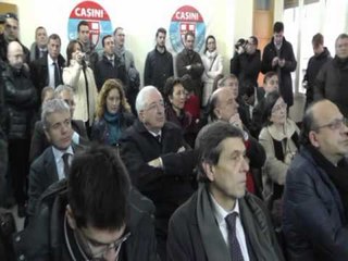 Napoli - Rocco Buttiglione presenta candidati Camera e Senato per Udc (25.01.13)