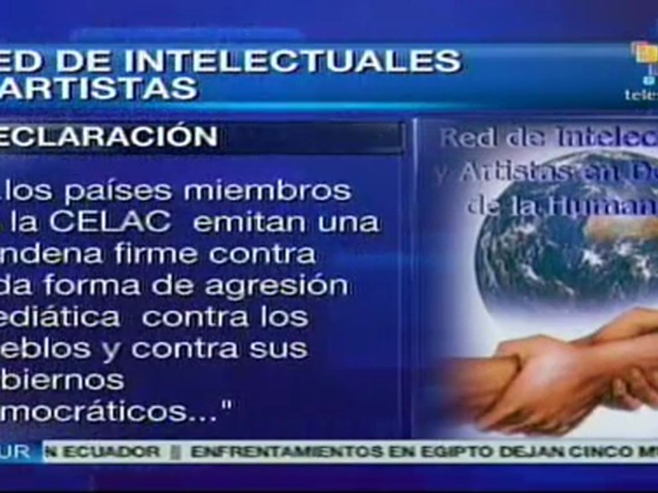 Red de intelectuales rechaza ataque mediático a...