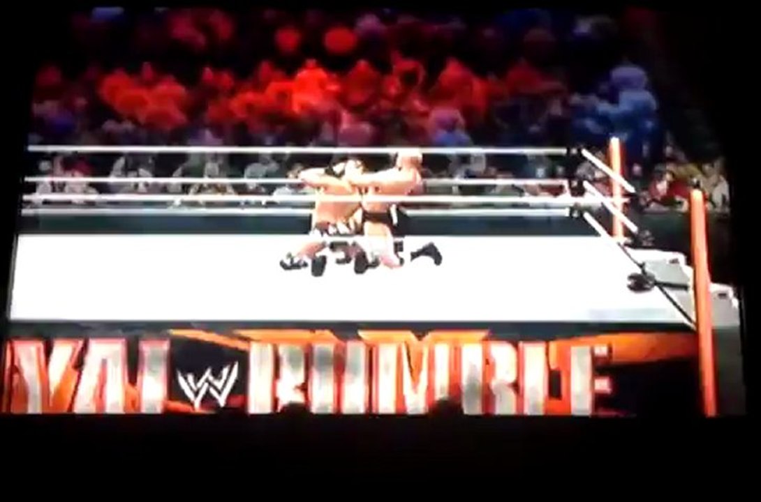 Royal Rumble 2013 - United States Championship, Antonio Cesaro vs The Miz