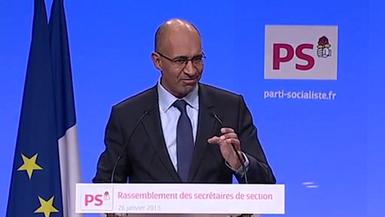 Discours de Harlem Désir au rassemblement des secrétaires de section
