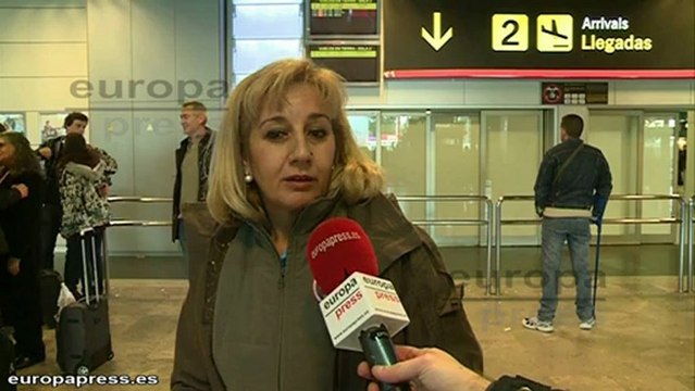 Basura acumulada en el segundo día de huelga en Barajas