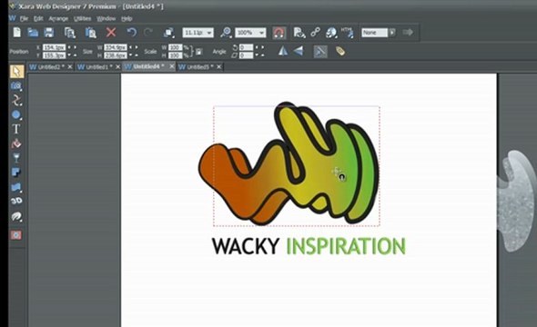 Web Design tutorials for Xara Web Designer 7 Premium Lesson 10: Shape Tool
