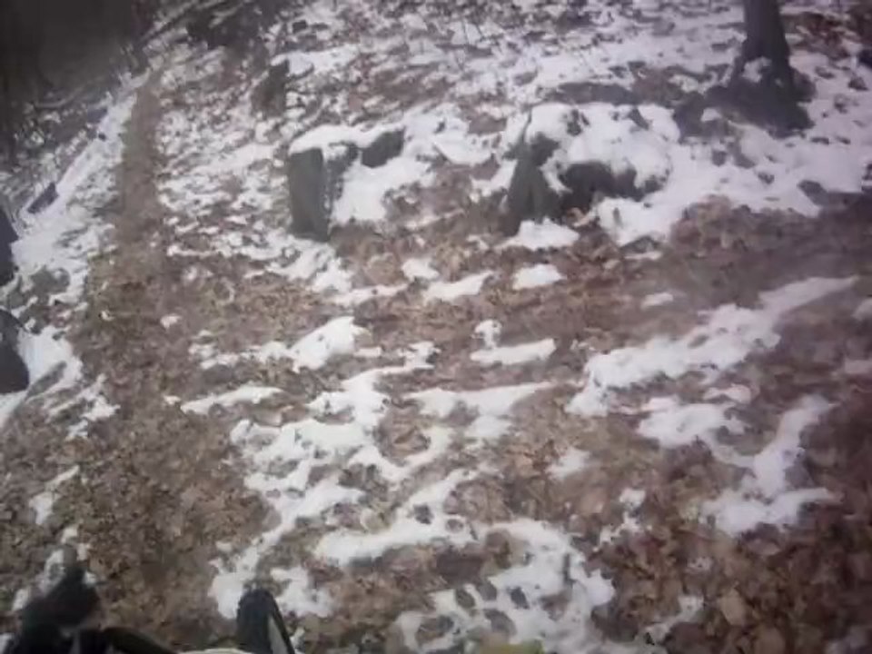 run freeride sur la neige