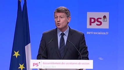 Intervention de Vincent Peillon lors du rassemblement des secrétaires de section