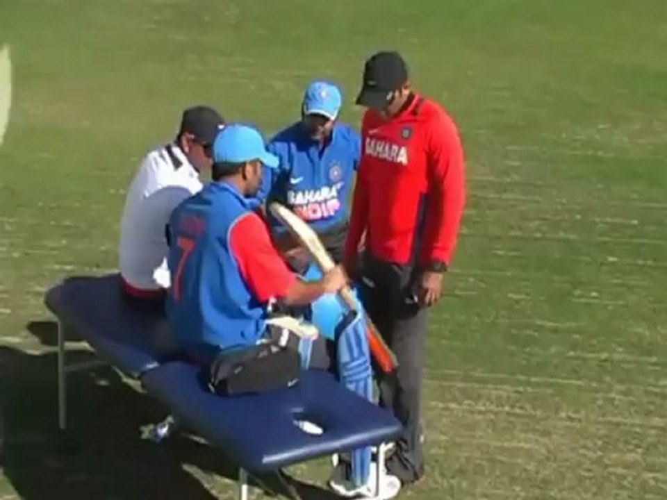 Indiain practice session