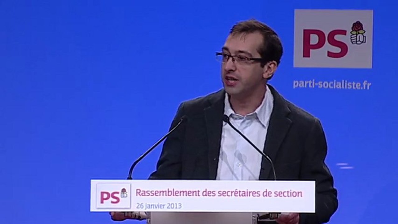 Discours de Rémi Féraud au rassemblement des secrétaires de section