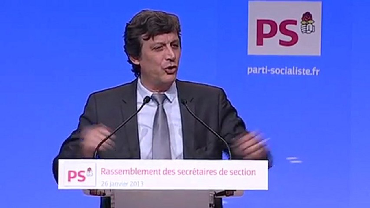 Discours de David Assouline au rassemblement des secrétaires de section