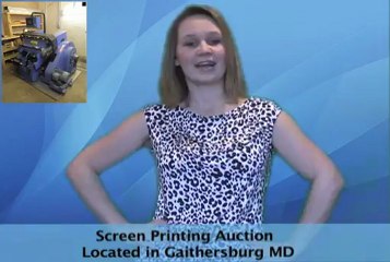 Screen Printing Equipment