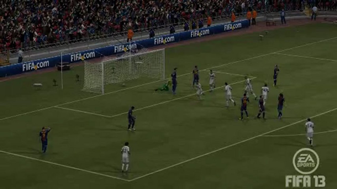 Liga J06 : Barcelone - Real Madrid : But de Lewel
