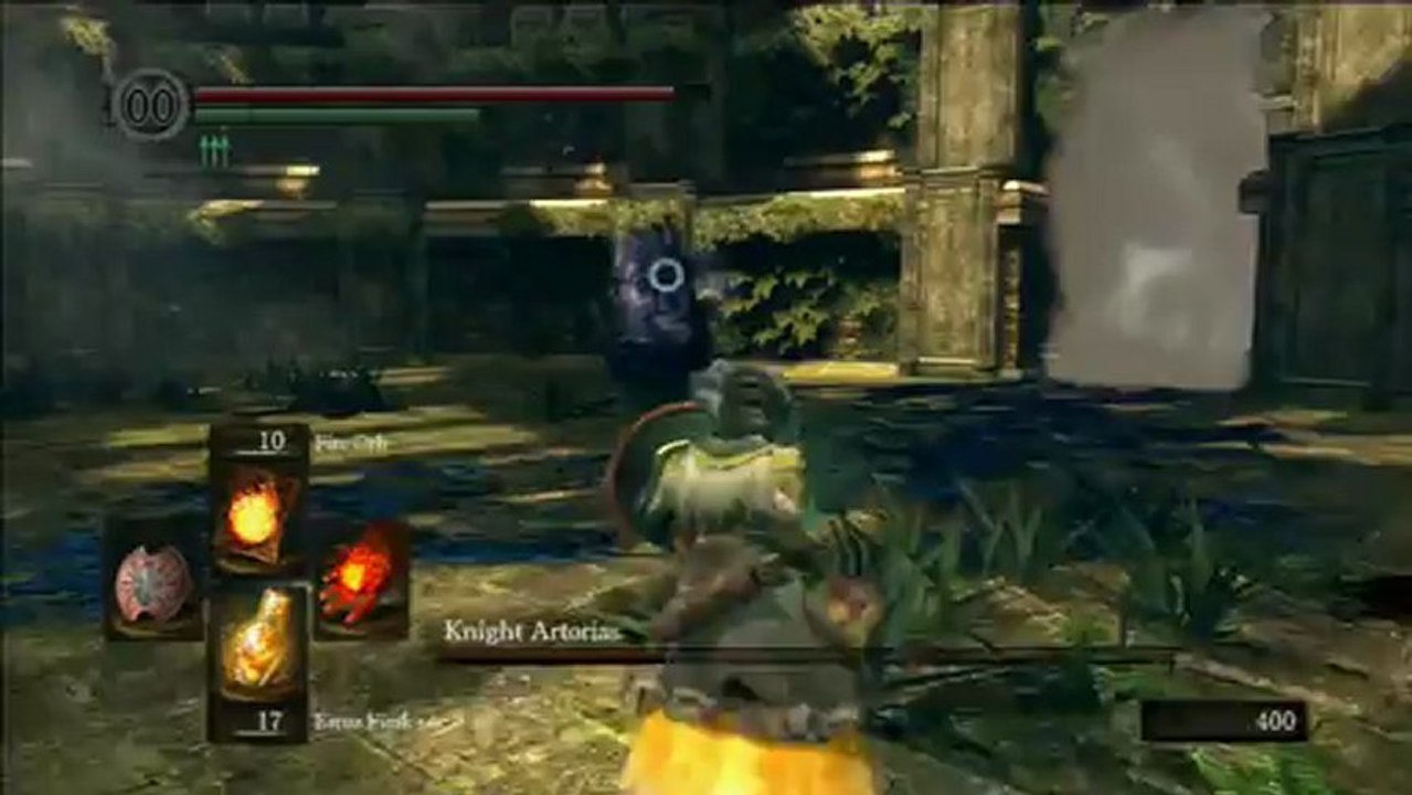 Dark Souls Artorias of the Abyss Boss Fight