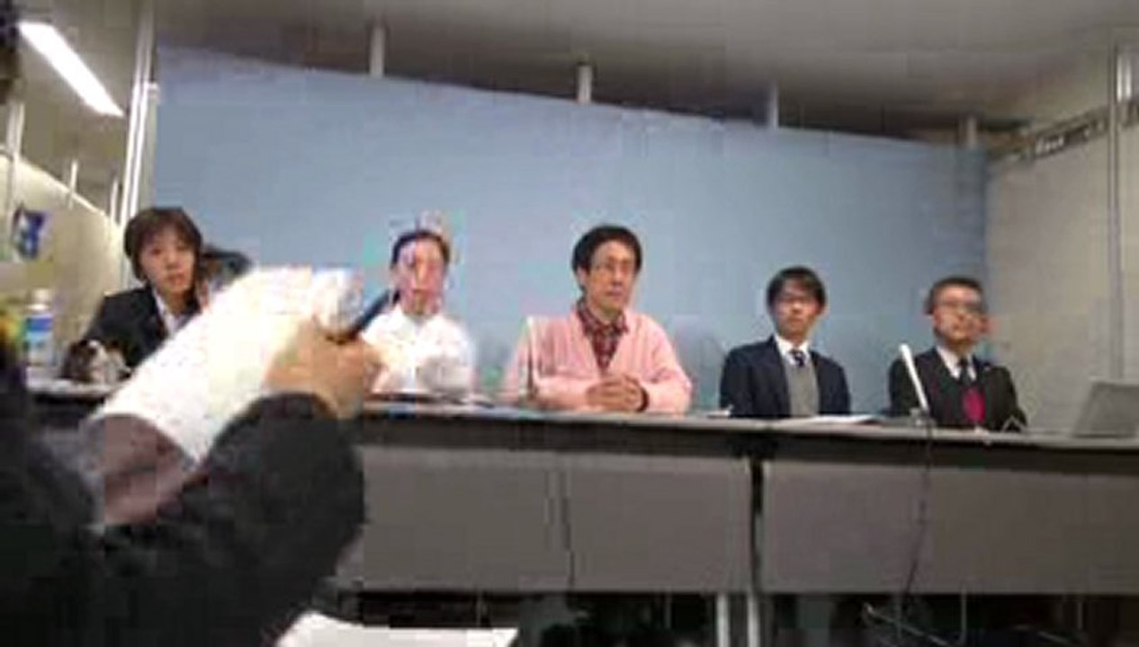 20130123 《索引付》2/2 大阪瓦礫差し止め訴訟原告団 記者会見