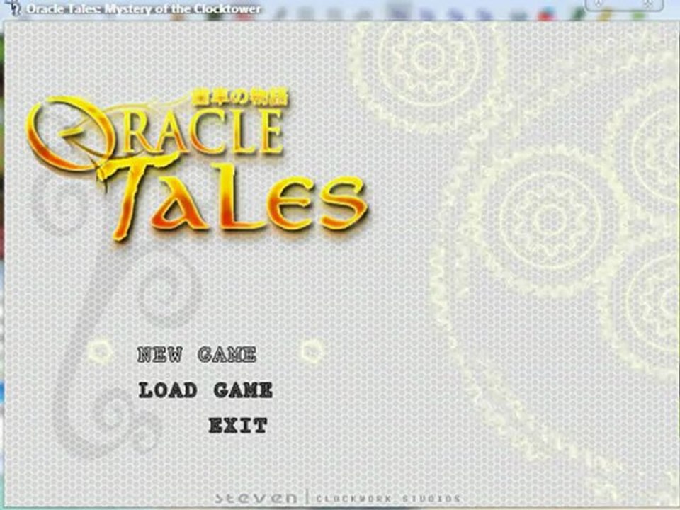 Oracle Tales - Title Screen Test