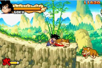 Dragon ball advanced adventure 1 map un peu avancé
