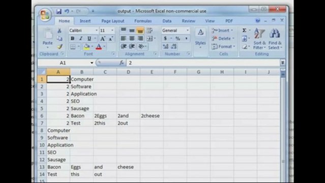 How to Create comma separated list or comma delimited or any delimited file