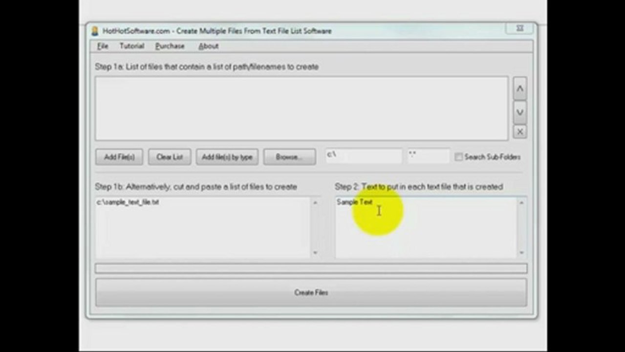 How to Create Multiple Files From Text File List Software