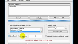 How to automatically upload files via FTP at regular intervals